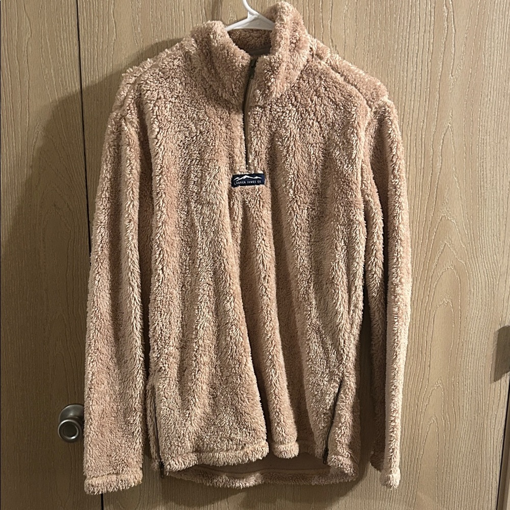 Lauren James Tan Fleece Jacket